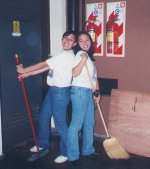 Mary (right) and me! (left)