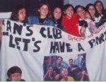 Some of the girls of the fan club!