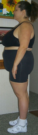 Debbie 6 weeks after Quick Fit System