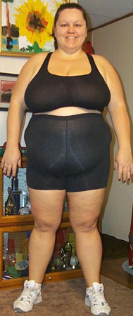 Debbie before Quick Fit