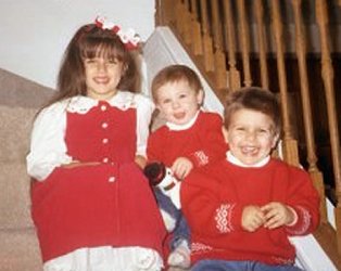 Summer, Luke, & Elijah - Christmas 2000