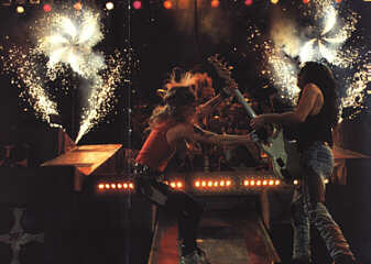 Poison must have had the best shows around.  Metallica has nothing on them!!