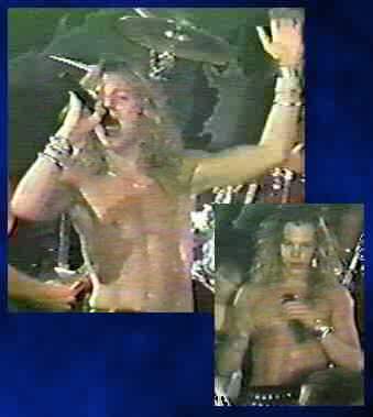 Jesse singing with Byte the Bullet