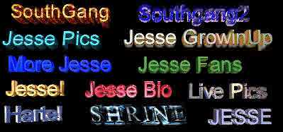 Jesse/southgang site map