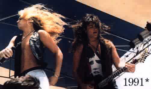 Jesse onstage