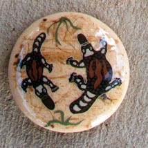 Denise - platypus brooch