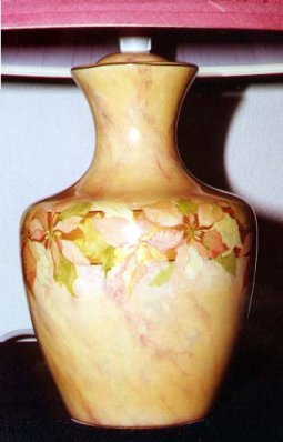 Allan's Floral Lamp Base
