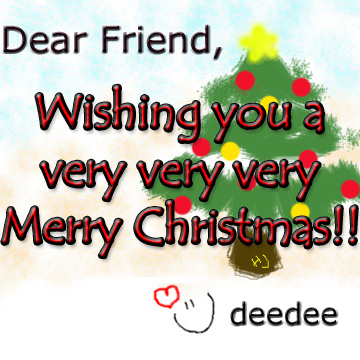 Huay Jiun wishes all a very Merry Chirstmas!