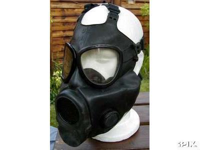 Gas Mask Gallery wiring harness protection 