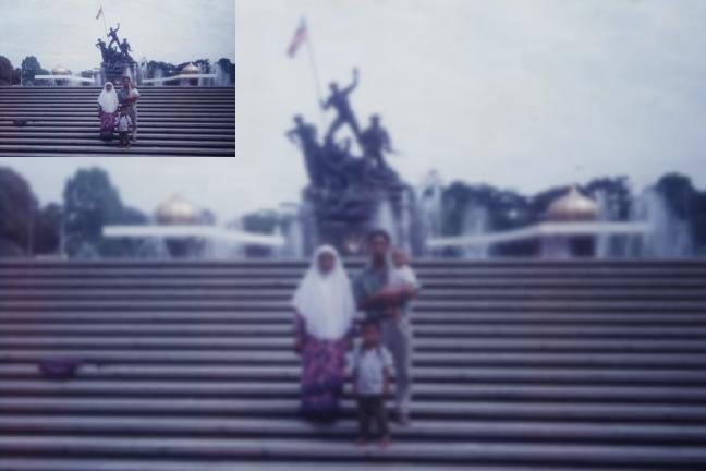 Gambar di Tugu Negara, KL