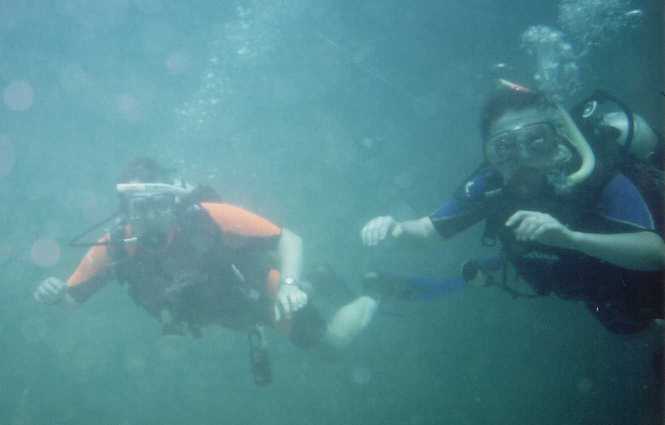 Open Water dive #4 held in Martini Bay, Khor Fakkan