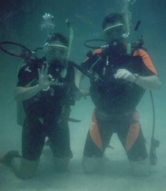 Tony and Cheryl, Martini Bay.