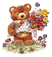 bear button