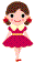 Animated Little Girl