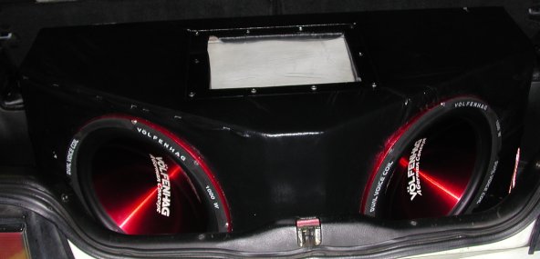 sub inside enclosure