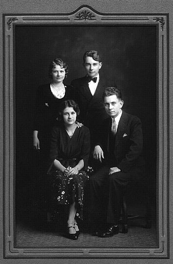 Portrait of wedding couples