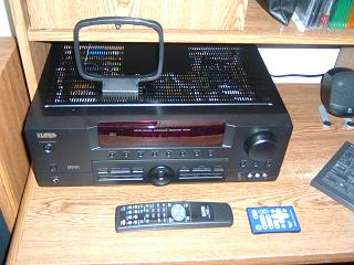 My home theater receiver thats hooked up to my computer.