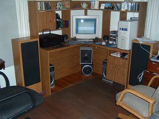 My old speaker set up.