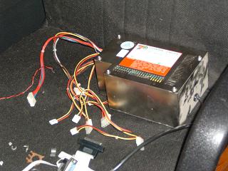 Gateway server power source.