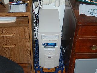 My power rig, Diamond in the rough, the only real computer here.