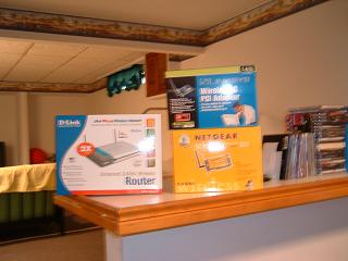 I think I spent about $350 on wireless products that don't preform as well.