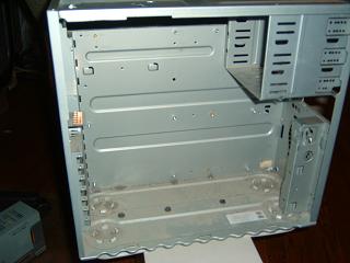 This is what was left of the IBM case after I finished.