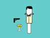 Secret tampon man! secret tampon man! Put him in your cervix and he'll dry up all your mucous membranes.