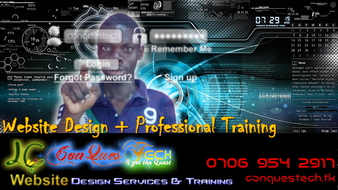 LC ConQuesTECH Website Design