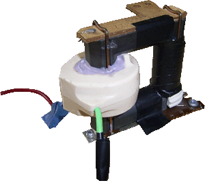 high voltage flyback transformer.