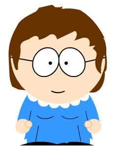 Lori as a South Park Character