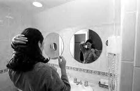 Valerie getting ready