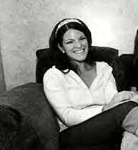 Valerie relaxing