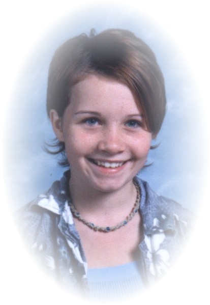 At age 15&nbsp; her last school picture