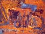 Groen Stilleven 1 (geel-blauw) / Green Still Life (yellow-blue)
