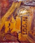 Geel Stilleven met N� 001 / Yellow Still Life with N� 001