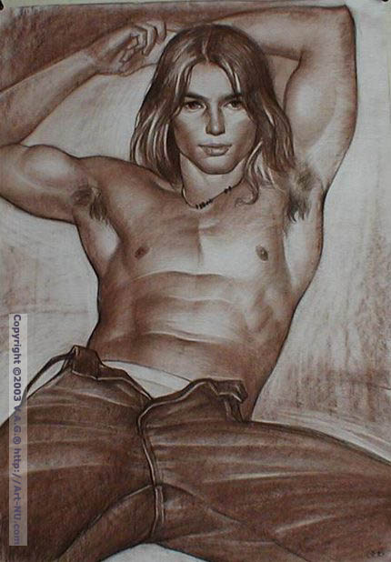 A drawing of Travis/Acheron--not really sure where I got this one from!