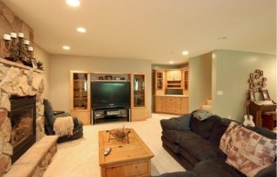 lower level-family room