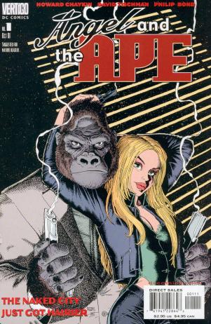 Angel & the Ape #1 (Oct. 2001) cover by Art Adams