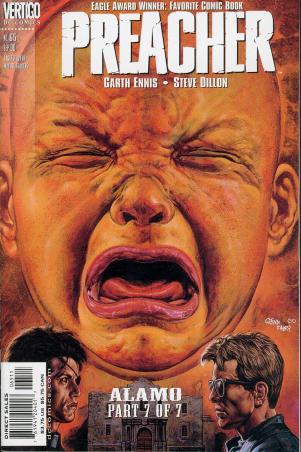 Preacher #65 (September 2000) cover by Glenn Fabry