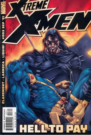 X-Treme X-Men #3 (Sept. 2001), cover by Salvador Larroca