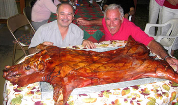roast pig