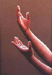 Hands - pastel