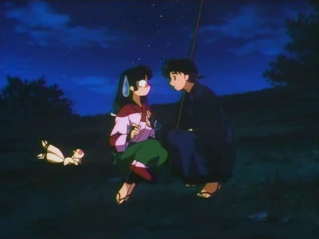 Sango: "You know...that part of my body ISN'T my hand..." Miroku: "Oh...really?"