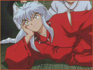 Inuyasha: *sulks at ears being yanked..* "Damnit...they always touch my ears...."