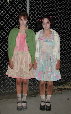 homeless zombielike girls