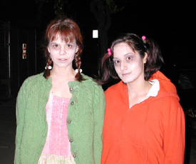 homeless zombie-like little girls