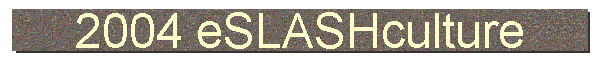 2004 eSLASHculture