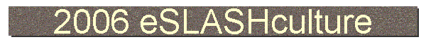 2006 eSLASHculture