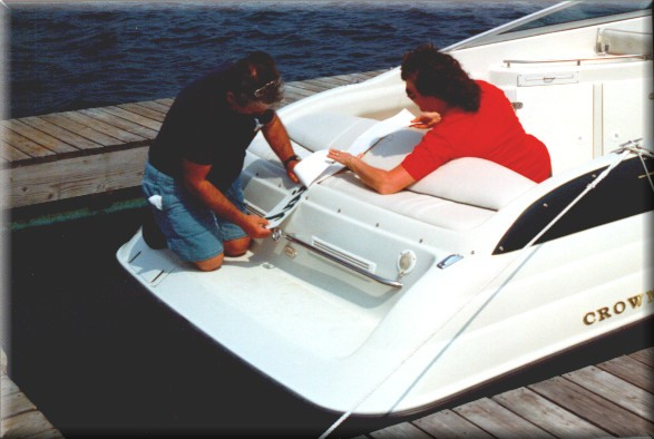 A photo protective backing removal