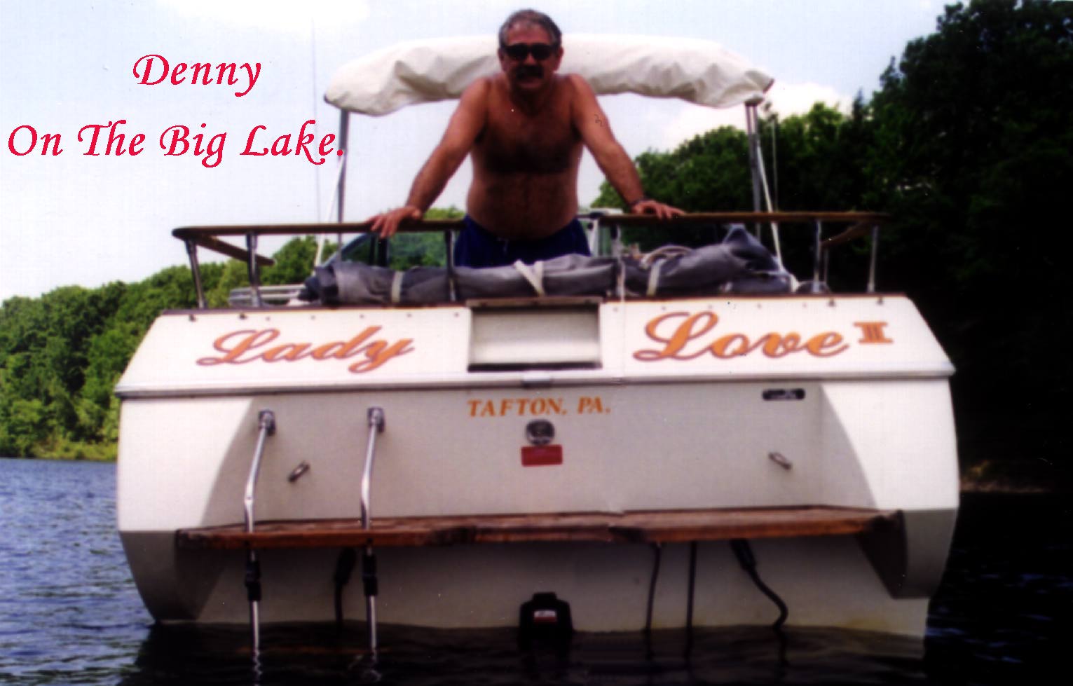A photo of Denny on the Lake